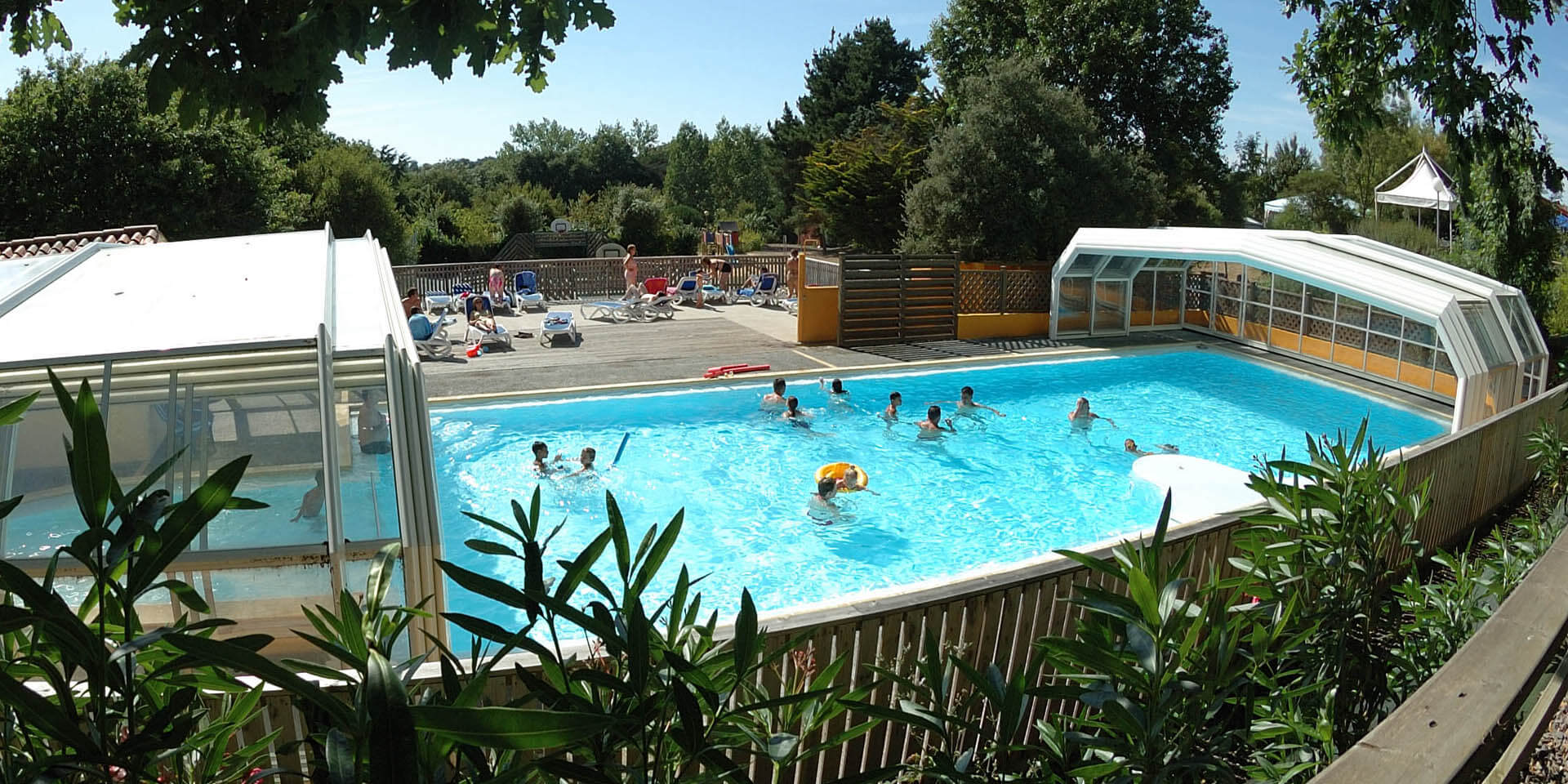 Faites le choix parmi les hébergements modernes au camping Le Paradis